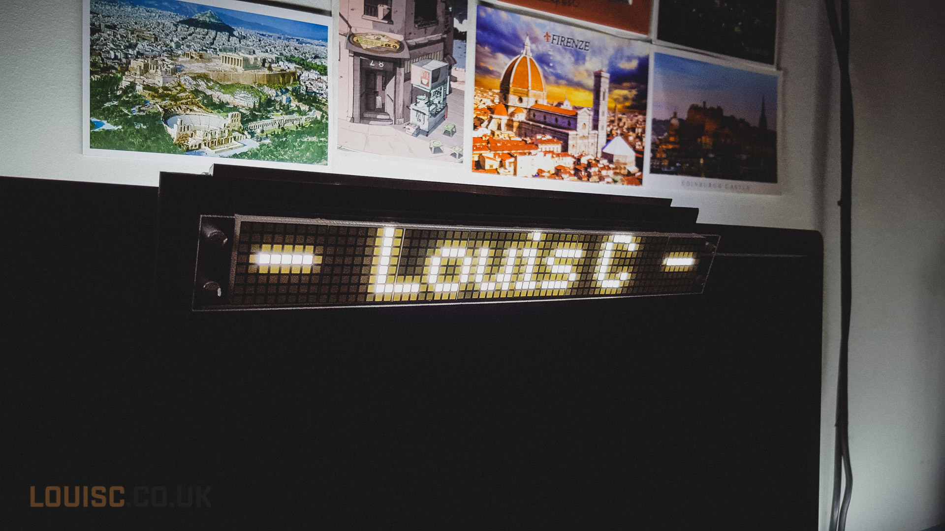 MAX7219 LED Name Plate – Weekend Project